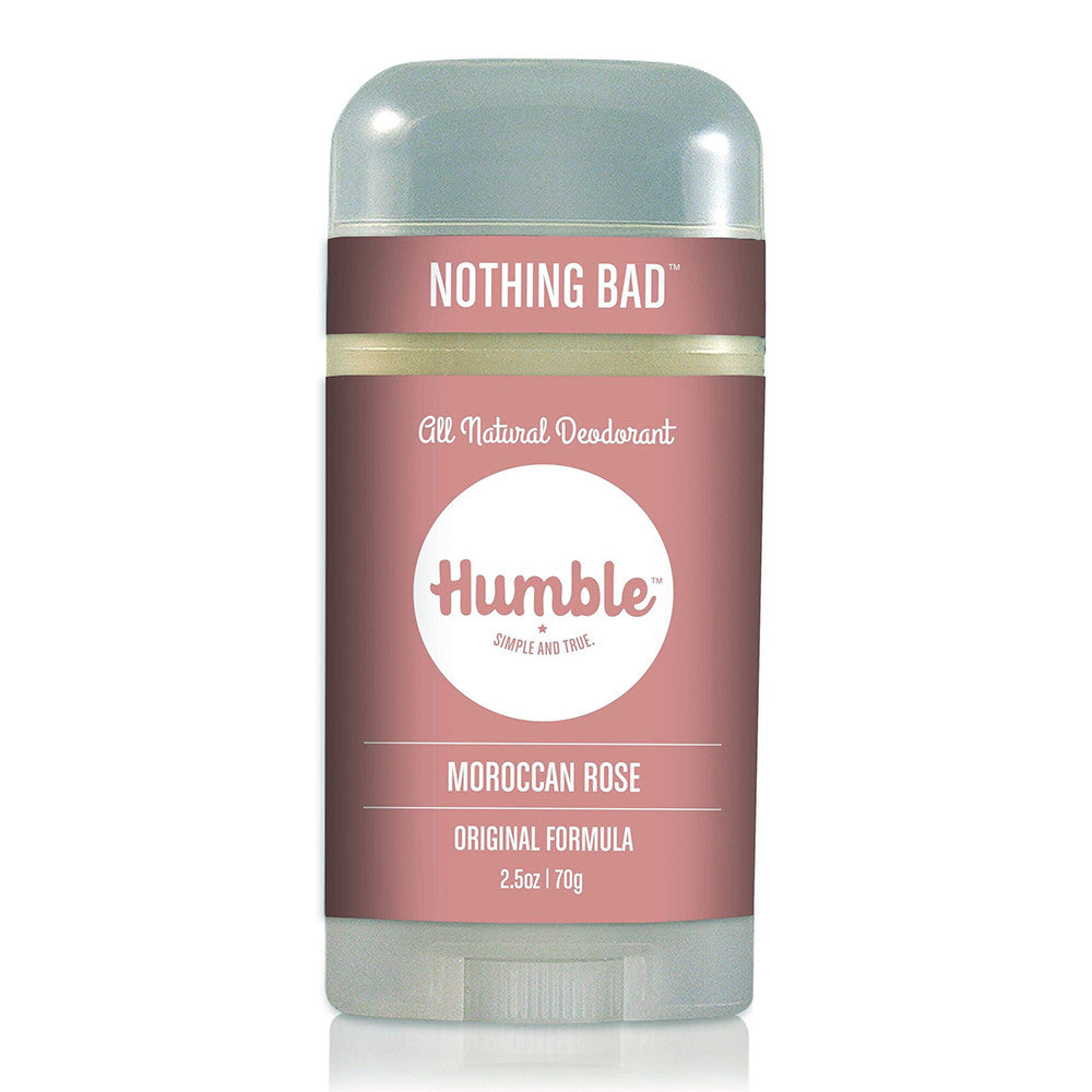 Humble Brands Original Formula Deodorant, Moroccan Rose, 2.5 Oz